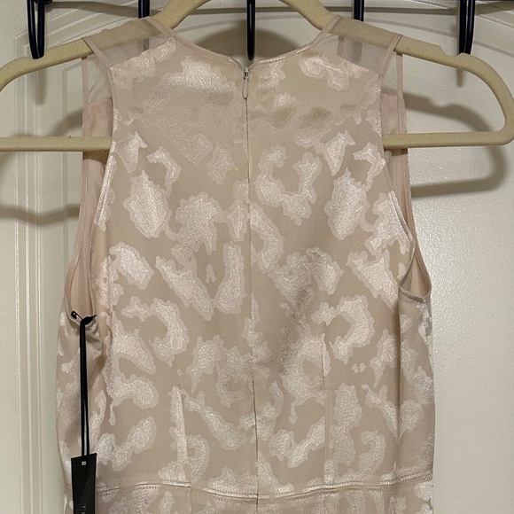 Thakoon Silk Cocktail Dress Pale Pink NWT Size 0 - Picture 4 of 13